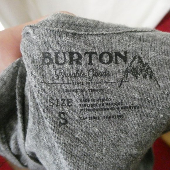 SOLDDDDDD Burton Bird Feather Wing Distressed Tank Top Small - Picture 4 of 9